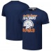 Футболка Unisex Chicago Bears Homage Navy Ruffle Some Feathers Tri-Blend