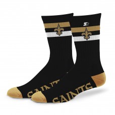 Носки Unisex New Orleans Saints Starter Team Color Two-Stripe Crew