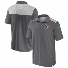 Houston Texans Fanatics Gray Long Shot Polo