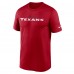 Футболка Houston Texans Nike Red Wordmark Legend