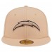 Бейсболка Los Angeles Chargers New Era Tan Candied Pecan 59FIFTY