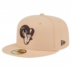 Бейсболка Los Angeles Rams New Era Candied Pecan 59FIFTY - Tan Бейсболка Los Angeles Rams New Era Candied Pecan 59FIFTY - Tan