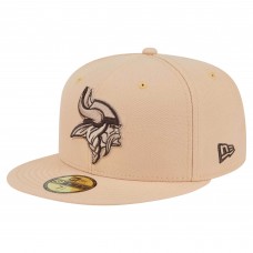 Бейсболка Minnesota Vikings New Era Tan Candied Pecan 59FIFTY