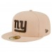 Бейсболка New York Giants New Era Tan Candied Pecan 59FIFTY