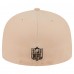 Бейсболка Philadelphia Eagles New Era Candied Pecan 59FIFTY - Tan