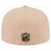 Бейсболка Pittsburgh Steelers New Era Tan Candied Pecan 59FIFTY
