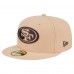 Бейсболка San Francisco 49ers New Era Tan Candied Pecan 59FIFTY