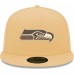 Бейсболка Seattle Seahawks New Era Tan Candied Pecan 59FIFTY