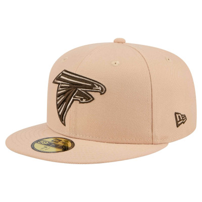 Бейсболка Atlanta Falcons New Era Tan Candied Pecan 59FIFTY