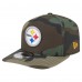 Бейсболка Pittsburgh Steelers New Era Camo Woodsy 9FIFTY Snapback