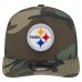 Бейсболка Pittsburgh Steelers New Era Camo Woodsy 9FIFTY Snapback