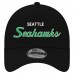 Бейсболка Seattle Seahawks New Era Black Smith 9FORTY