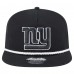 New York Giants New Era Black B-Dub Golfer Snapback Hat