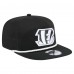 Cincinnati Bengals New Era Black B-Dub Golfer Snapback Hat