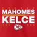 Футболка Patrick Mahomes & Travis Kelce Kansas City Chiefs Election Players - Red