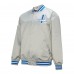 Куртка на кнопках Detroit Lions Mitchell & Ness Gray Double Down Satin