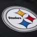 Куртка на кнопках Pittsburgh Steelers Mitchell & Ness Double Down Satin - Black