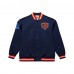 Куртка на кнопках Chicago Bears Mitchell & Ness Navy Double Down Satin