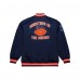 Куртка на кнопках Chicago Bears Mitchell & Ness Navy Double Down Satin