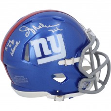 Ottis Anderson New York Giants Autographed Fanatics Authentic Riddell Speed Mini Helmet with Ring of Honor Inscription