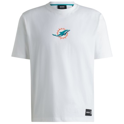 Футболка Unisex Miami Dolphins Hugo Boss White Brady
