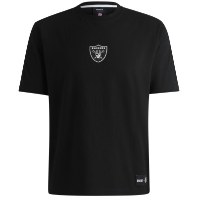 Unisex Las Vegas Raiders Hugo Boss Black Brady T-Shirt