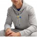 Los Angeles Rams Hugo Boss Unisex Woodson Tri-Blend Hoodie - Heather Gray