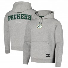 Толстовка Unisex Green Bay Packers Hugo Boss Heather Gray Woodson Tri-Blend