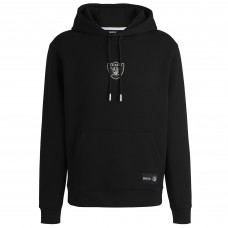 Unisex Las Vegas Raiders Hugo Boss Black Woodson Tri-Blend Hoodie