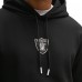 Unisex Las Vegas Raiders Hugo Boss Black Woodson Tri-Blend Hoodie