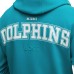 Толстовка Unisex Miami Dolphins Hugo Boss Aqua Woodson Tri-Blend