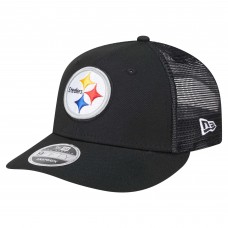 Бейсболка Pittsburgh Steelers New Era Black Low Profile 9FIFTY Snapback