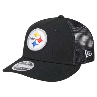 Бейсболка Pittsburgh Steelers New Era Black Low Profile 9FIFTY Snapback