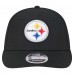 Бейсболка Pittsburgh Steelers New Era Black Low Profile 9FIFTY Snapback