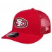 Бейсболка San Francisco 49ers New Era Scarlet Low Profile 9FIFTY Snapback