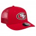 Бейсболка San Francisco 49ers New Era Scarlet Low Profile 9FIFTY Snapback