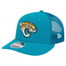 Бейсболка Jacksonville Jaguars New Era Teal Low Profile 9FIFTY Snapback