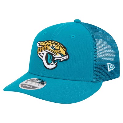 Бейсболка Jacksonville Jaguars New Era Teal Low Profile 9FIFTY Snapback