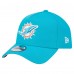 Бейсболка Miami Dolphins New Era Aqua A-Frame 9FORTY