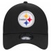 Бейсболка Pittsburgh Steelers New Era Black A-Frame 9FORTY