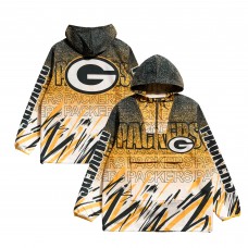 Куртка на короткой молнии Green Bay Packers Chalk Line Green Sketch Pad Anorak
