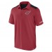 Arizona Cardinals Fanatics Cardinal/Black Colorblock Polo