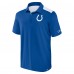 Indianapolis Colts Fanatics Royal/White Colorblock Polo