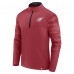 Arizona Cardinals Fanatics Cardinal Defender Quarter-Zip Sweatshirt