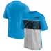 Футболка Carolina Panthers Fanatics Blue Colorblock