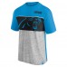 Футболка Carolina Panthers Fanatics Blue Colorblock