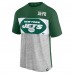 New York Jets Fanatics Green Colorblock T-Shirt