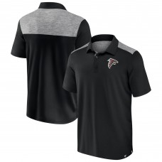 Atlanta Falcons Fanatics Black Long Shot Polo
