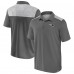New England Patriots Fanatics Heather Gray Long Shot Polo