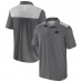 Carolina Panthers Fanatics Gray Long Shot Polo